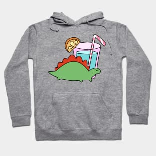 Stegosaurus Fruit Drink Hoodie